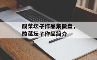 酸菜坛子作品集微盘，酸菜坛子作品简介