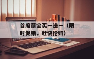 首席萌宝买一送一（限时促销，赶快抢购）