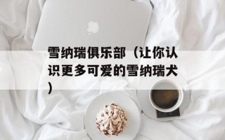 雪纳瑞俱乐部（让你认识更多可爱的雪纳瑞犬）
