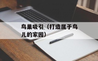 鸟巢吸引（打造属于鸟儿的家园）
