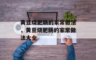 黄豆烧肥肠的家常做法，黄豆烧肥肠的家常做法大全