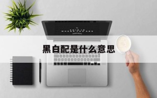 黑白配是什么意思