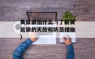 黄鼠狼怕什么（了解黄鼠狼的天敌和防范措施）