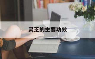 灵芝的主要功效