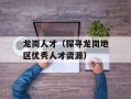 龙岗人才（探寻龙岗地区优秀人才资源）