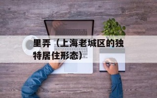 里弄（上海老城区的独特居住形态）