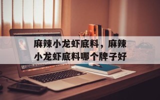 麻辣小龙虾底料，麻辣小龙虾底料哪个牌子好