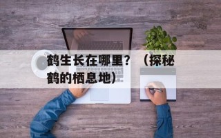 鹤生长在哪里？（探秘鹤的栖息地）