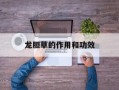 龙胆草的作用和功效