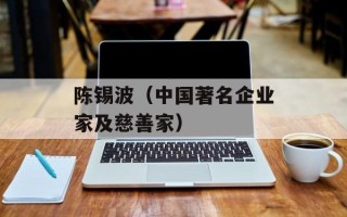 陈锡波（中国著名企业家及慈善家）