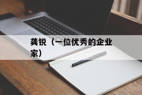 龚锐（一位优秀的企业家）-第1张图片-