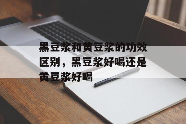 黑豆浆和黄豆浆的功效区别，黑豆浆好喝还是黄豆浆好喝-第1张图片-