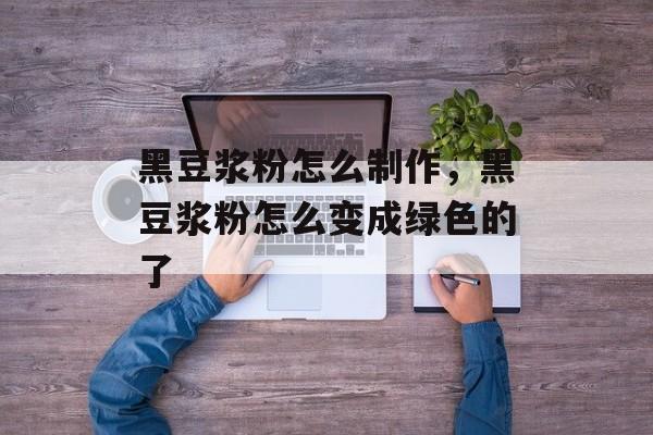 黑豆浆粉怎么制作，黑豆浆粉怎么变成绿色的了-第1张图片-