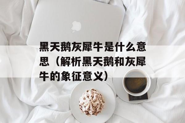 黑天鹅灰犀牛是什么意思（解析黑天鹅和灰犀牛的象征意义）-第1张图片-