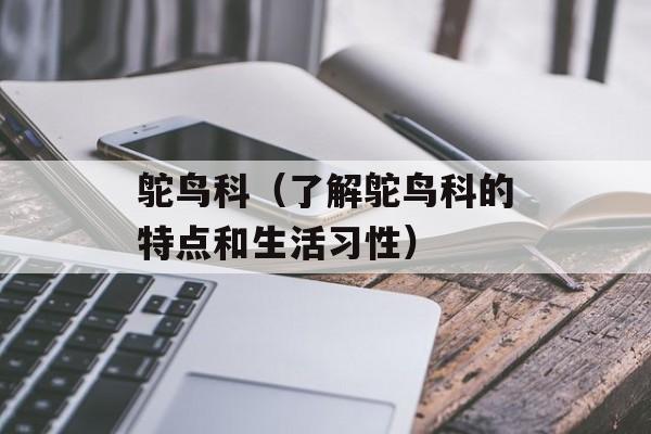 鸵鸟科（了解鸵鸟科的特点和生活习性）-第1张图片-