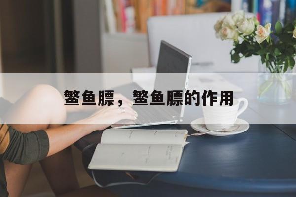 鳘鱼膘，鳘鱼膘的作用-第1张图片-