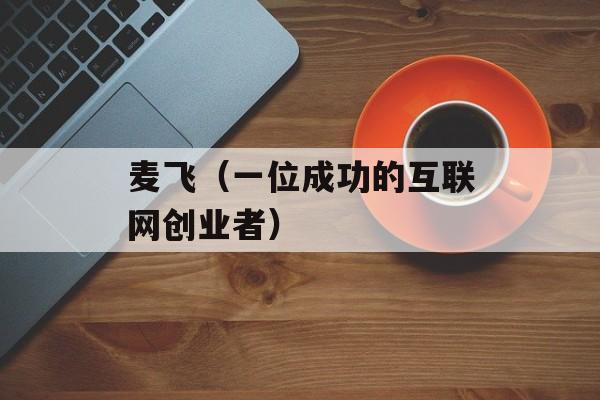 麦飞（一位成功的互联网创业者）-第1张图片-
