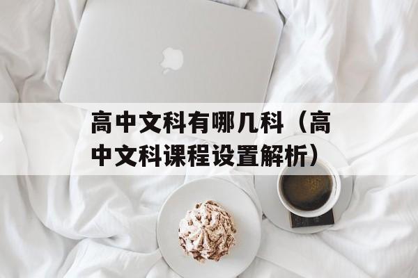 高中文科有哪几科（高中文科课程设置解析）-第1张图片-