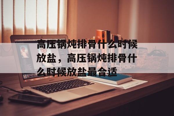 高压锅炖排骨什么时候放盐，高压锅炖排骨什么时候放盐最合适-第1张图片-